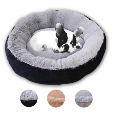 China China Manufacturer New Breathable Jumbo Dog Bed Luxury Leather Plush Velvet Pet Sofa With Pillow for sale