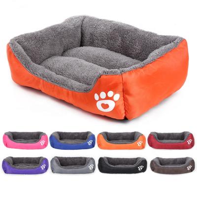 China Breathable Medium Large Dogs Cats Waterproof Anti Slip Pet Sofa Soft Bottom Beds Dog Bed for sale