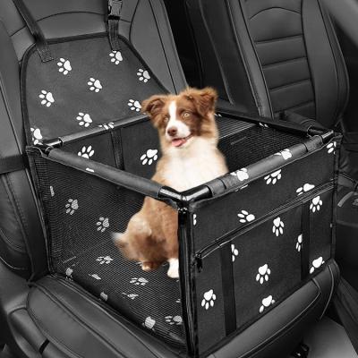 China Updated Luxury Version Travel Booster Firm Low Dog Car Seat Bed for sale