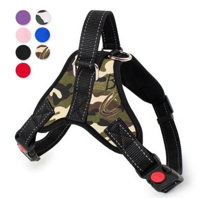 China Amazon SPARE Hot Sale Anti Traction Pet Harness No Traction Dog Harness for sale