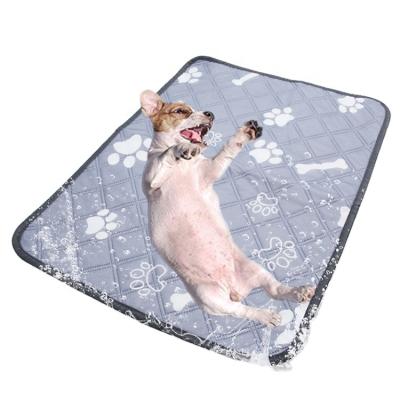 China Viable Hot Washable Dog Pee Mat Puppy Training Urine Diaper Pads Reusable Dog Potty Pee Pad for sale