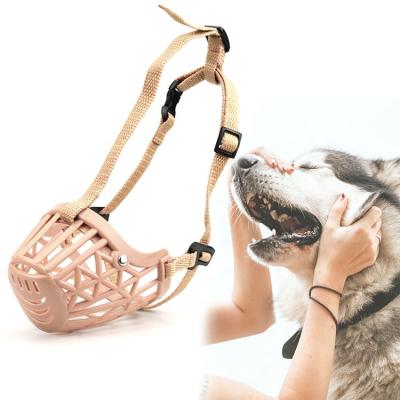 China Large French Bulldog Basket Freedom Teeth Soft Ergonomic Black Silicon Rubber Plastic Dog Muzzle Customizable DETACHED Neoprene for sale