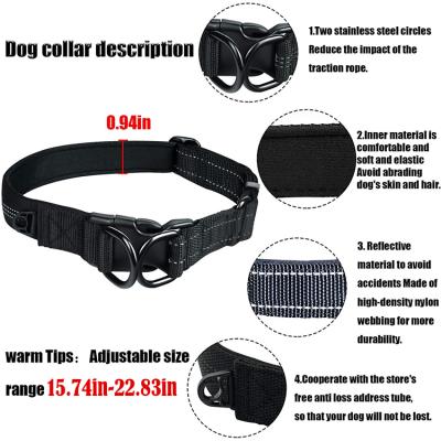 China DETACHED Pet Supplies Customized Sublimation High Quality Adjustable Luxury Vest Neck Thick Cotton Padded Dog Collar for sale