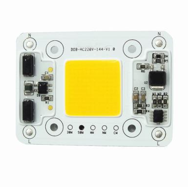 China Solderless Light Connector 220v Led 50W COB Full Spectrum Factory Grow Light COB Chip for sale