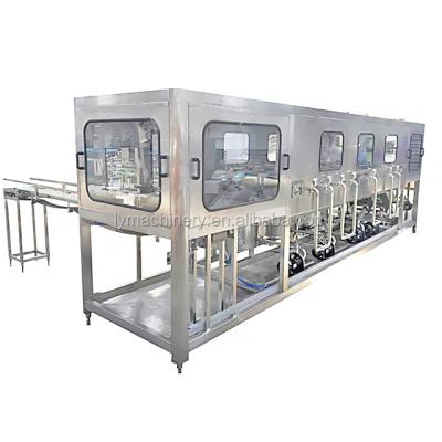 China High Speed ​​Full Automatic 900BPH Beverage 5 Gallons 20 Liter Water Bottling Filling Machine Pure Rinse Production Line for sale