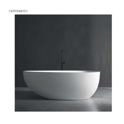 China ORTONBATH Eco-friendly Material Economical Acrylic Freestanding Bathtub OTZS1700 for sale