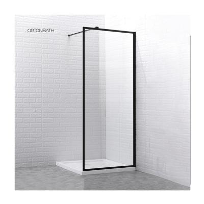 China ORTONBATH Modern High Quality Cheap Rectangle Shower Room Sliding Glass Door Shower Enclosure for sale