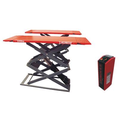 China Launch TLT632AF Full Raise Ultrathin Car Scissor Lift 3200KG for sale