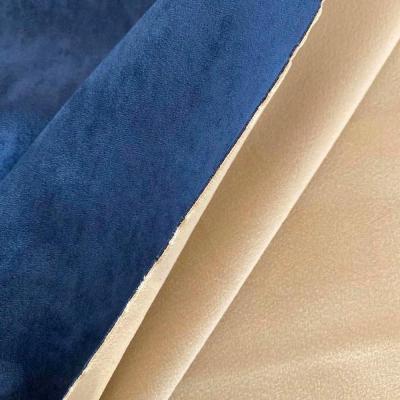 China Antistatic 100% Polyester Double Sided Suede Fabric For Upholstery Garment for sale