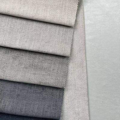 China Cheap Anti-static Look Linen Cloth Fabric Sofa Fabric For Furniture Upholstery for sale