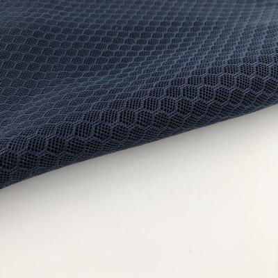 China 3D Hexagon Sandwich Mesh Fabric Anti-static Wholesale Breathable Honeycomb 3D Air Mesh Fabric for sale