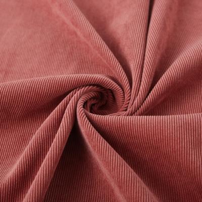 China Flame retardant fabric for sofa /furniture polyester woven corduroy velor corduroy fabric for sale