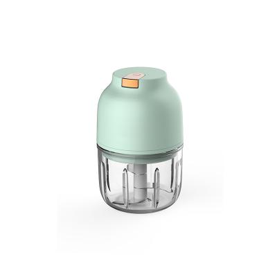 China 2021 Hot Sale Outdoor Garlic Crusher Mini Electric Food Meat Chopper Multifunctional USB Crusher for sale