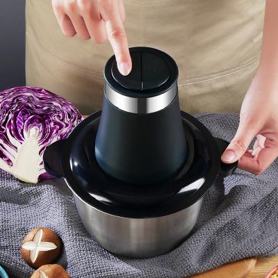 China 2021 Multifunctional Household Car Chopper Homemade Large Meat Electric Vegetable Chopper Grinder for sale