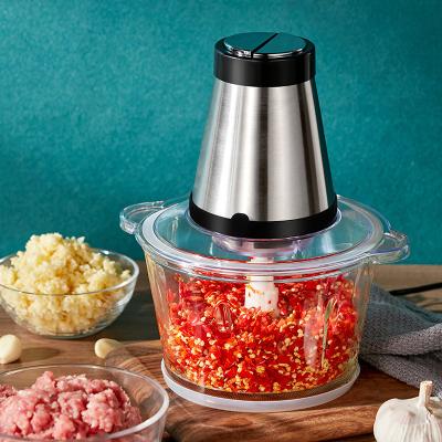 China Car Multifunctional Household Chopper Homemade Large Meat Electric Vegetable Chopper Grinder for sale