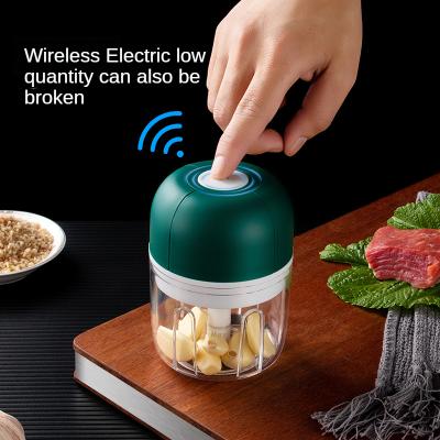 China Mini Electric Food Meat Chopper Outdoor Multifunctional Grinder Crusher Garlic USB Rechargeable Chopper for sale