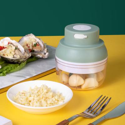 China Outdoor Portable Usb Mini Electric Food Chopper Meat Rechargeable Grinders Multifunctional Vegetable Grinder for sale