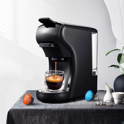 China Hotel Drip Ready To Ship 3 in 1 0.6L Espress Best Portable Commercial Capsule Coffee Maker Machine for sale