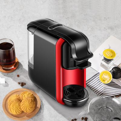 China Hotel Ready To Ship American Espress Eletric Portable Black Commercial One Touch Siphon Capsule Coffee Maker Machine for sale