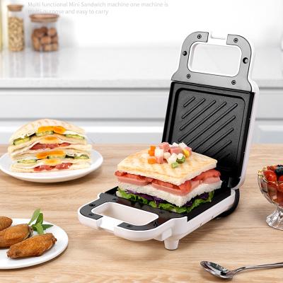 China Hotel Mini Sandwich Maker Waffle Makers Multifunctional Portable Breakfast Sandwich Maker for sale