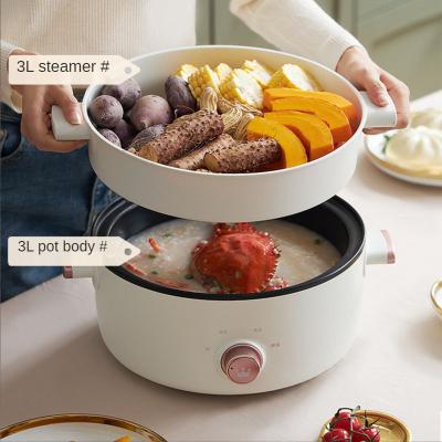 China 3L Car Electric Stove Cooking Multifunctional Electric Hot Frying Pan Non Stick Pot Household Household for sale