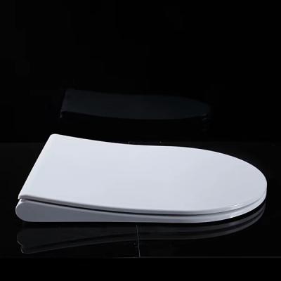 China Children's Toilet Seats Big Size Single Button Quick Release Plastic Toilet Seat Cover Slim Design Design for sale