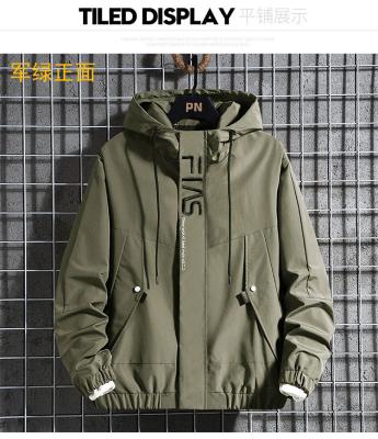 China Autumn and winter men's wear baseball uniform jacket jacket M-4XL QUICK DRY M-4XL border top Korean outdoor coat for sale