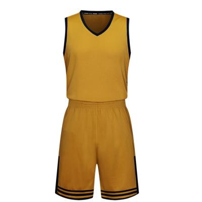 China QUICK DRY custom design training vest fashion basketball suit summer shirt mens basketball suit logo team competition print suit mens for sale