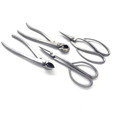 China Professional easy control grade bonsai tool kit/stainless steel bonsai kit balancing scissors for sale