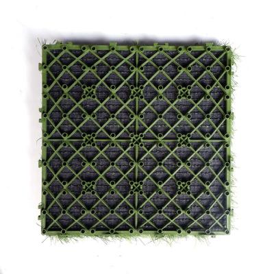 China Hot Selling Artificial Easy Gathered Artificial Grass Minimalist l Stability Artificial Lawn Grass Patchwork and Sports Floor Lawn Weather for sale