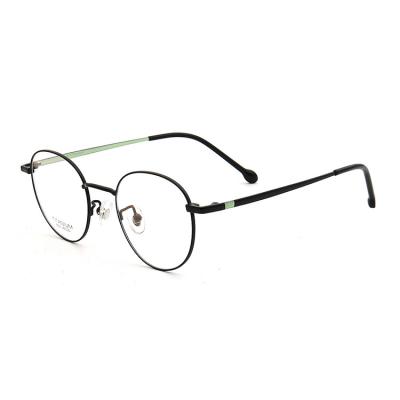 China For Reading Glass Fashion High Quality Computer Glasses Blue Lightweight Eyewear Anti Raw Pure Titanium Eyeglass Frames Optical Frames for sale