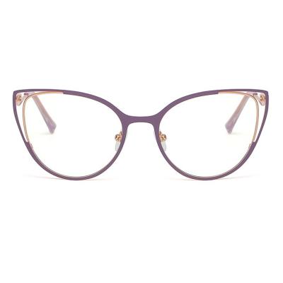 China For Reading Glass Good Quality Glasses Frame Good Quality Metal Optical Blue Light Blocking Glasses for sale