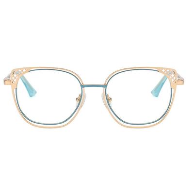 China For Reading Glasses High Quality Blue Light Blocking Glasses Eye Glasses Geometric Frames Wholesale for sale