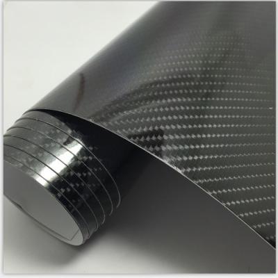 China 5D Black Carbon Fiber Inside Accessories PVC Raw Materials for Automobiles Motorcycles for sale