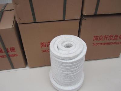 China Standard Carbon Fiber Twisted Round and Square Braided Ceramic Fiber Rope/Packing for sale