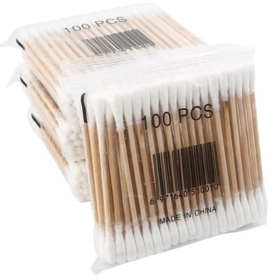 China ALL NEEDS Plastic Free Earplugs 500pcs/bag Bamboo Swabs for sale