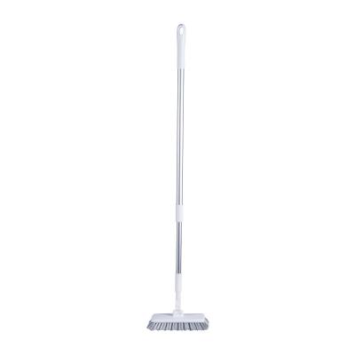 China Long handle triangle sponge viable home utility floor brush, can be used for ceramic tile cleaning brush and toilet toilet brush for sale