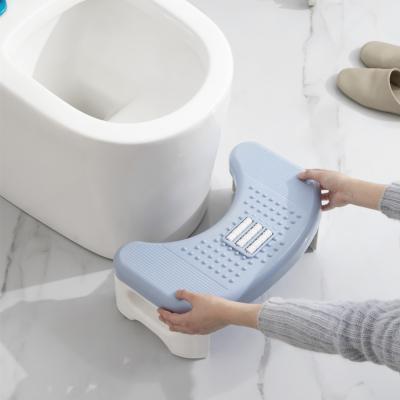 China Collapsible Folding Pregnant Women Stool Massage Stool Household Elderly Foot Auxiliary Pedal Toilet Small Stool for sale