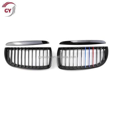 China ABS E90 Car Grille For BMW 3 Series E90 325i 328i 335i 335xi 330i 330xi 2005-2007 M Single Line Color ABS Grille for sale