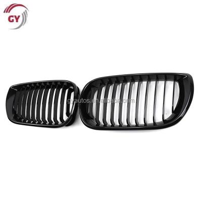 China ABS E46 Car Bumper Parts For BMW 3 Series E46 2002-2005 Gloss ABS Front Grille Black for sale