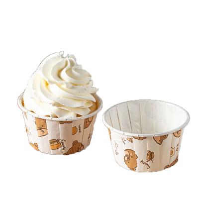 China Popular 50 Pieces/Bag Cupcake Liners Environmental Friendly Disposable Round Cupcake Liners Cupcake Liners For Kids for sale