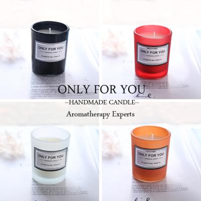 China Luxury Birthdays Soy Wax Candles Scent To Make Smokeless Scented Candle for sale