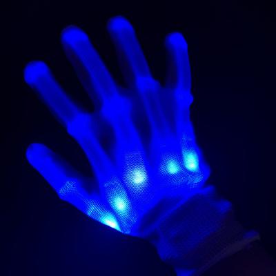 China New Desing Disposable Cheap Hand Bone Led Light Customs Gift Lead Flasher Set for sale