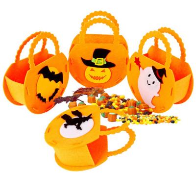 China Halloween party factory price kids gift cheap nonwoven candy bag Halloween props party decorations for sale