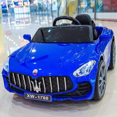 China Luxury Not expensive high quality remote control electric ride-on car double seat 12V battery car for kids to drive child electric car for sale