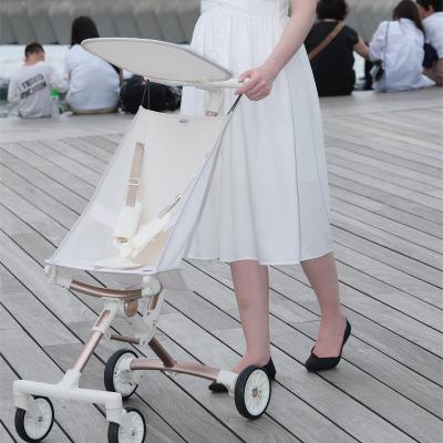 China Multi-function Purpose 2023 light small foldable high landscape stroller baby carriage 3 in 1 baby pram stroller for sale