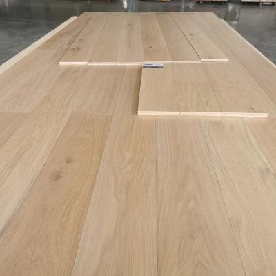 China Wood Flooring Good Quality Modern Laminated Timber Parquet White Oak Wood Flooring for sale