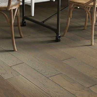 China Contemporary Engineered Hardwood Flooring Laminate Parquet Brushed Parquet Oak Wood Flooring for sale