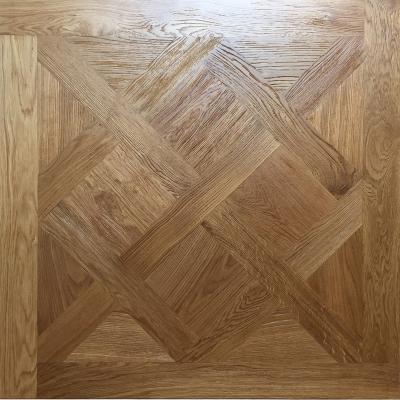 China New Contemporary Design Versailles Engineered Hardwood Flooring Laminate Parquet Brushed Parquet Oak Wood Flooring for sale