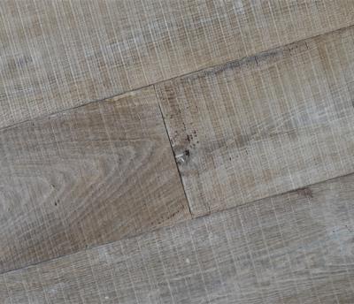 China Floor Engineered Modern Tongue And European Groove Oak White Metallic Oil Finished for sale